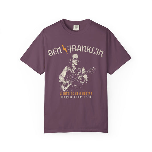 Ben Franklin 1778 Tour Concert Tee Heavy