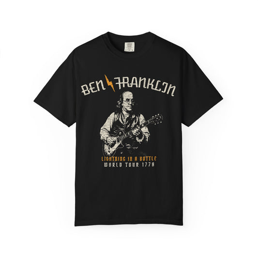 Ben Franklin 1778 Tour Concert Tee Heavy