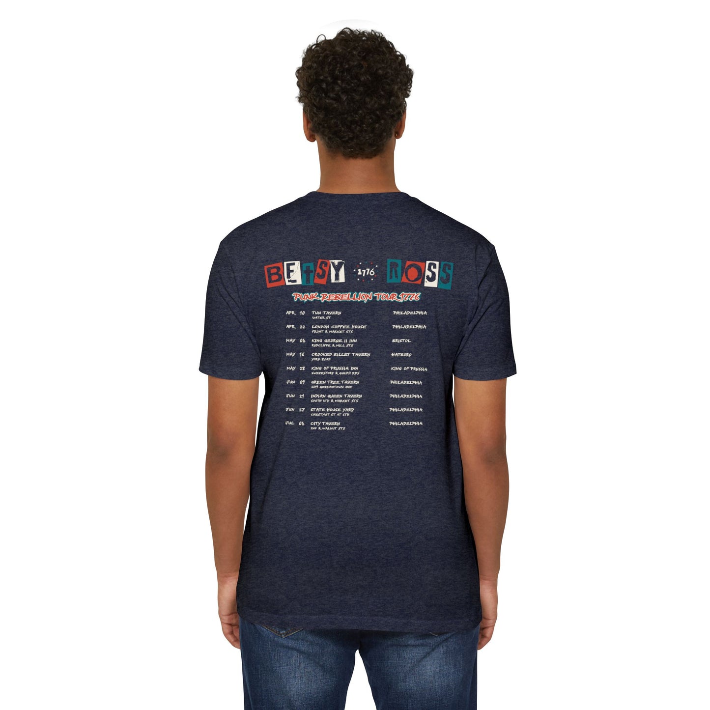 Betsy Ross Punk Rebellion Tour Tee - 250th Anniversary