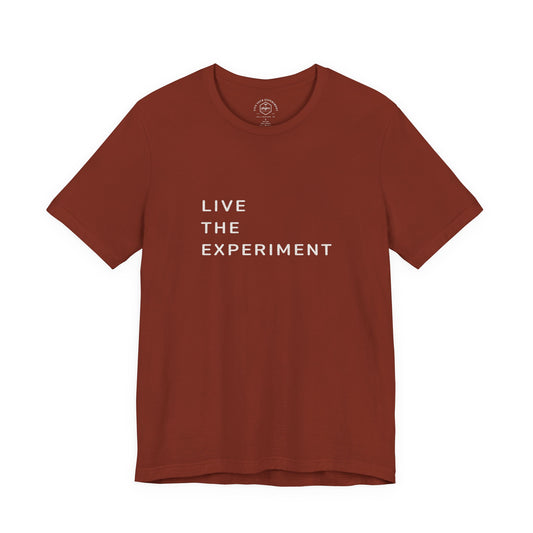 Live The Experiment Keystone Tee (2 sided)