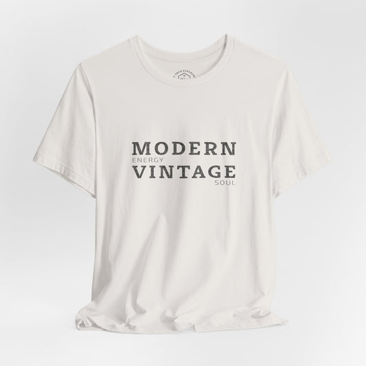 Modern Energy Vintage Soul Tee (2 sided)