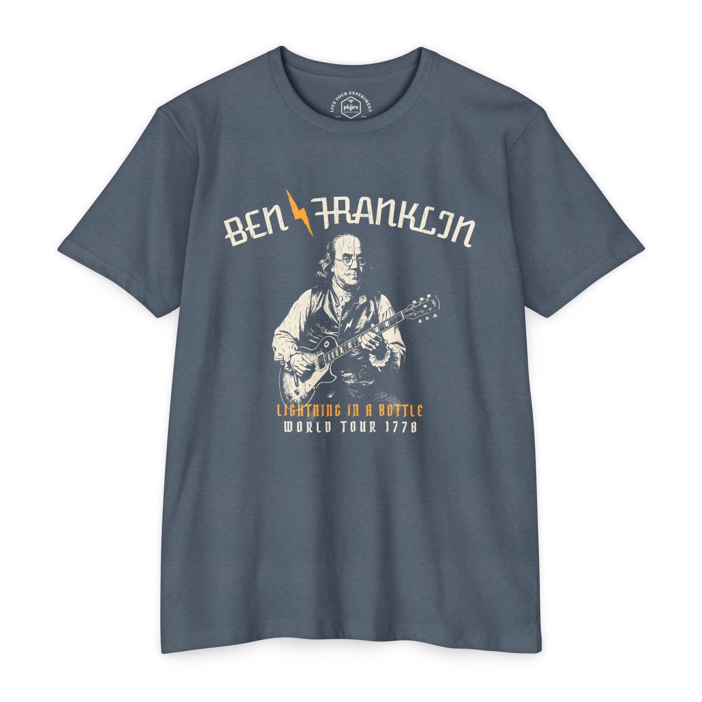 Ben Franklin Lightning Tour 1778 T-Shirt