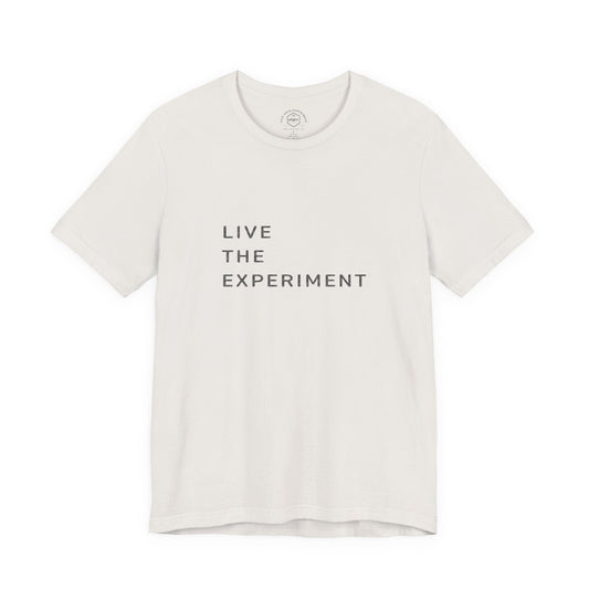 Live The Experiment Keystone Tee (2 sided)
