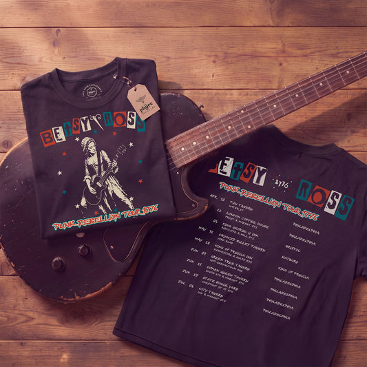 Betsy Ross Punk Rebellion Tour Tee - 250th Anniversary