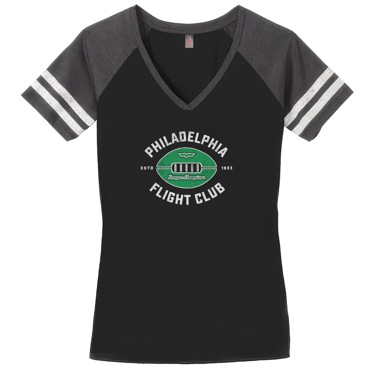 Philadelphia Flight Club V-Neck Tee (Women’s)