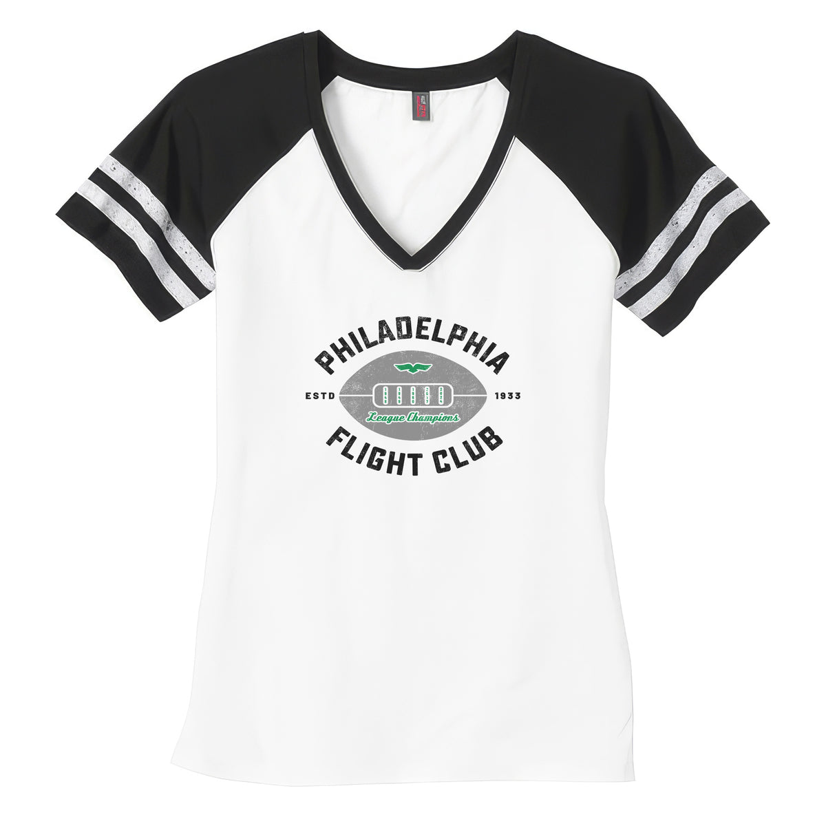 Philadelphia Flight Club V-Neck Tee (Women’s)