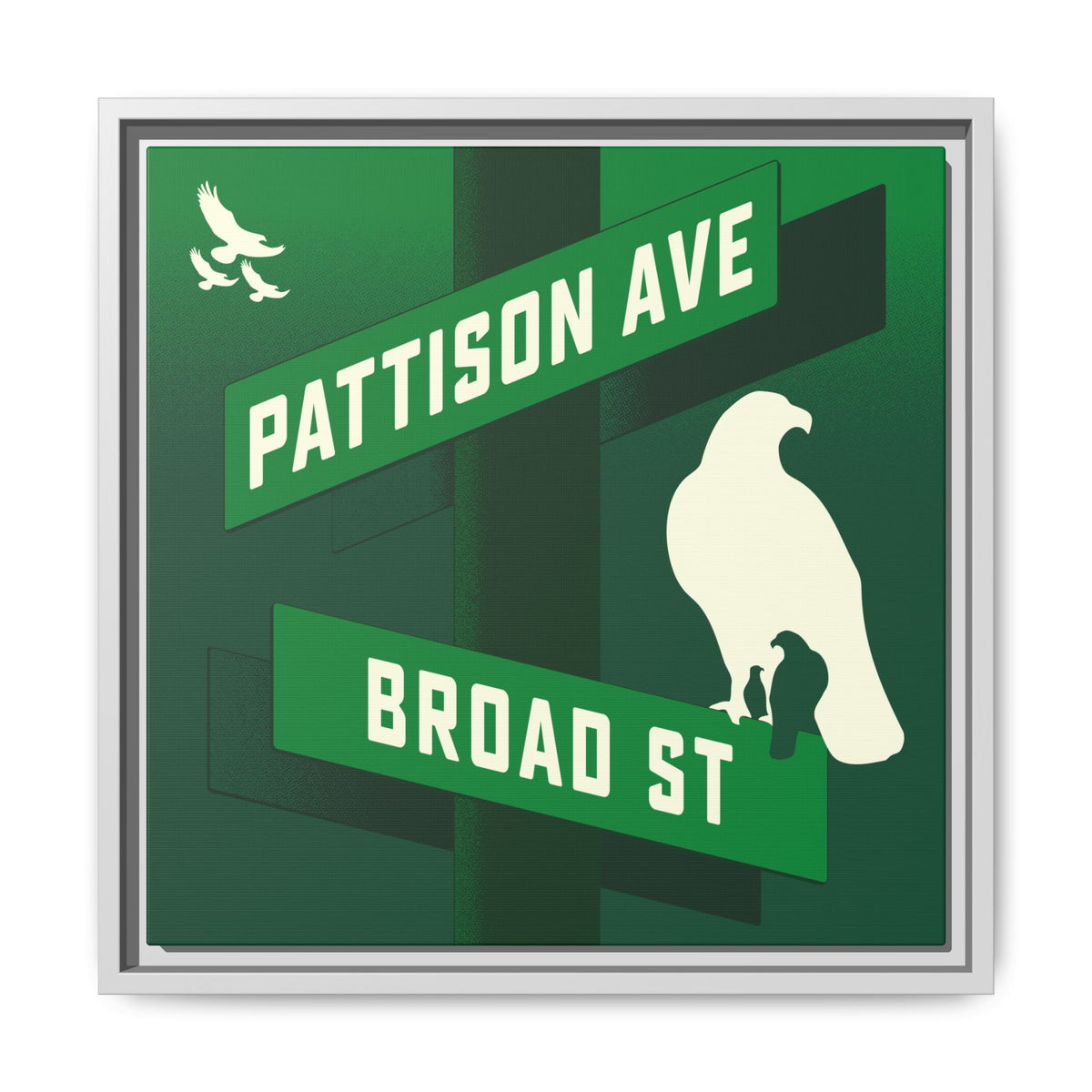 Brotherly Love at Broad and Pattison - Framed Art