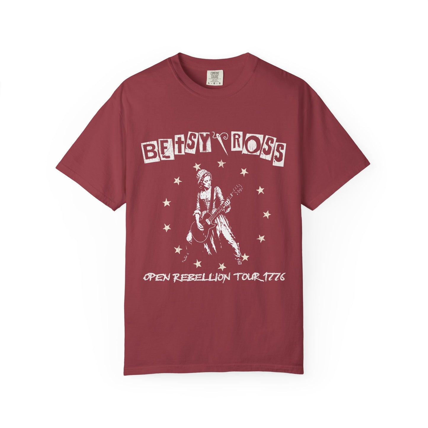 Betsy Ross Open Rebellion Tour 1776 Tee