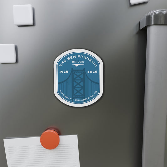 Ben Franklin Bridge — 1926–2026 Commemorative Magnet