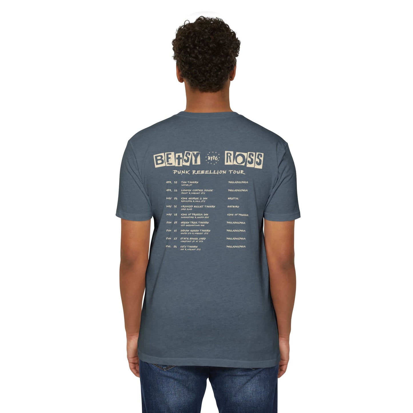 Betsy Ross Punk Rebellion Tour Tee