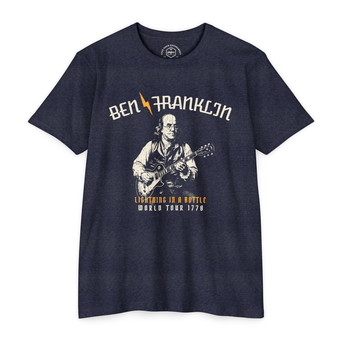 Ben Franklin Lightning Tour 1778 T-Shirt