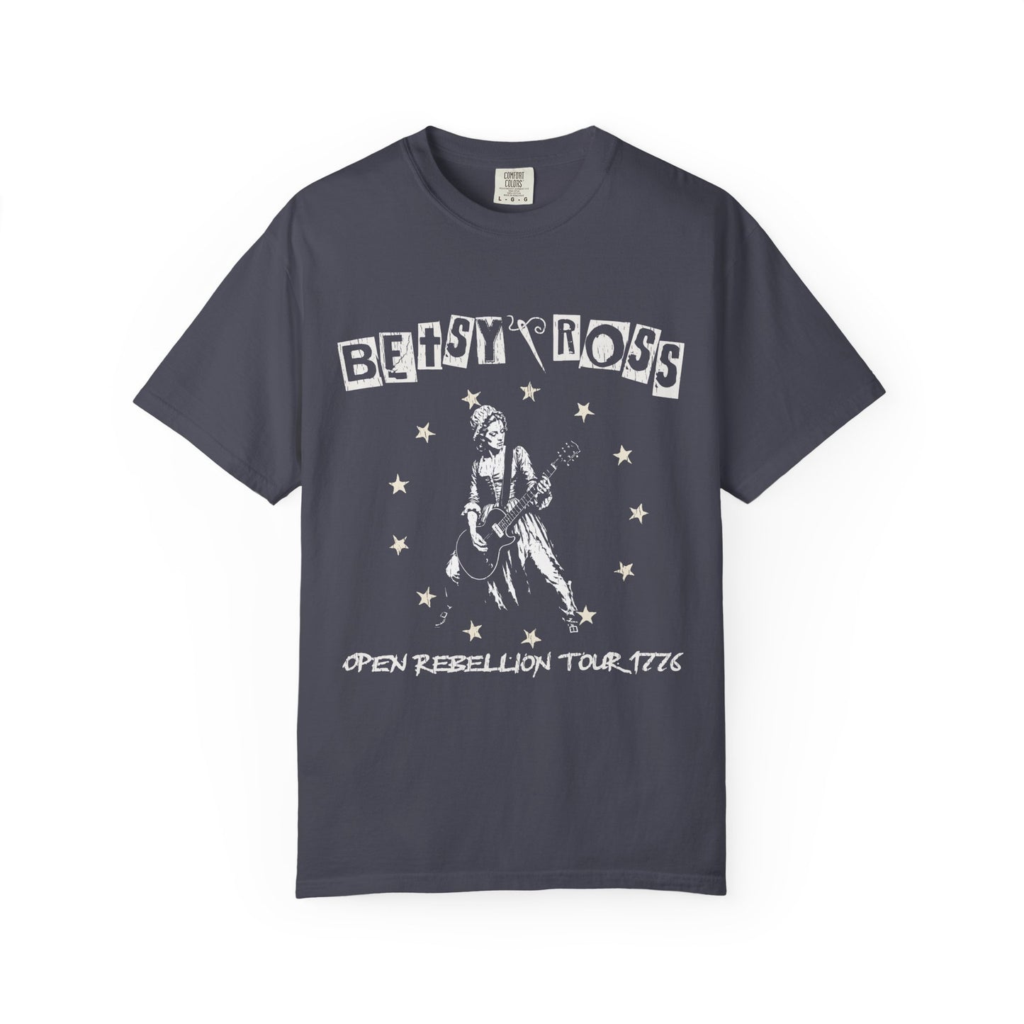 Betsy Ross Open Rebellion Tour 1776 Tee