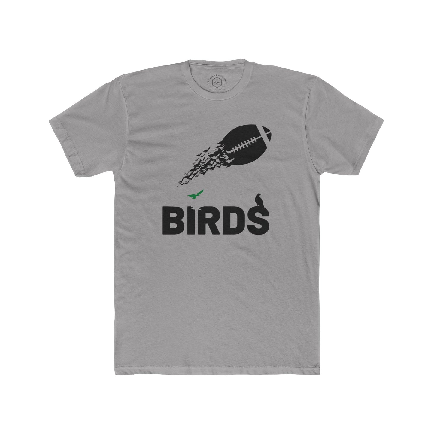 Flying Birds Vintage Football Tee