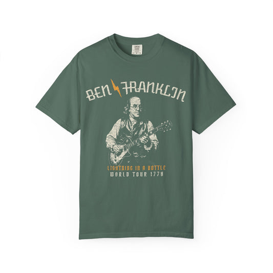 Ben Franklin 1778 Tour Concert Tee Heavy