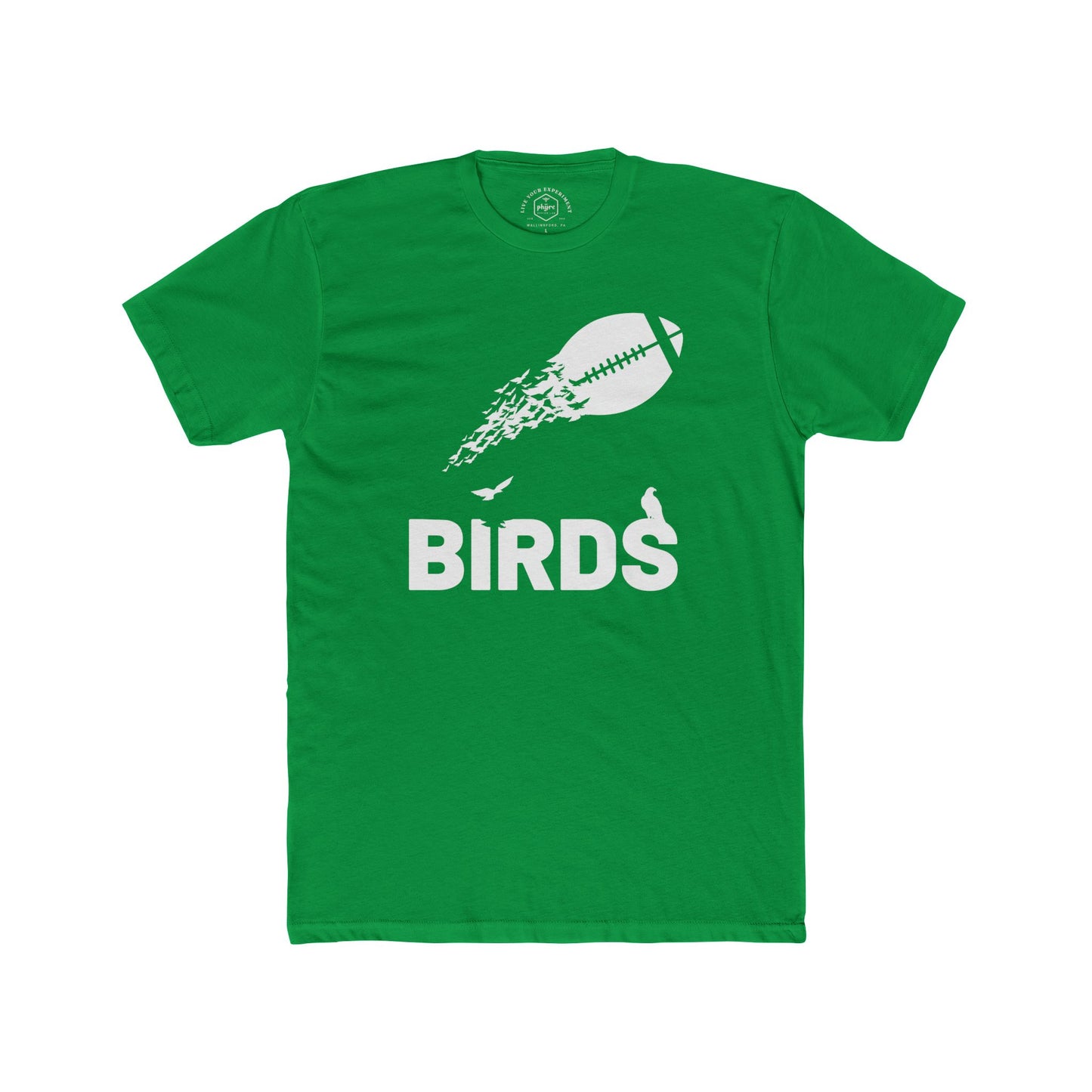 Flying Birds Vintage Football Tee
