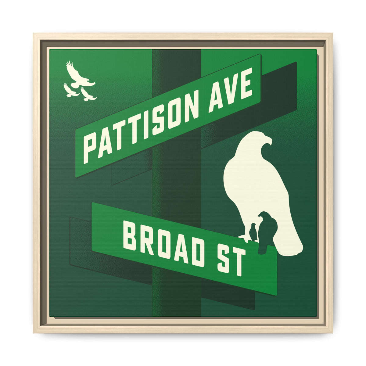 Brotherly Love at Broad and Pattison - Framed Art