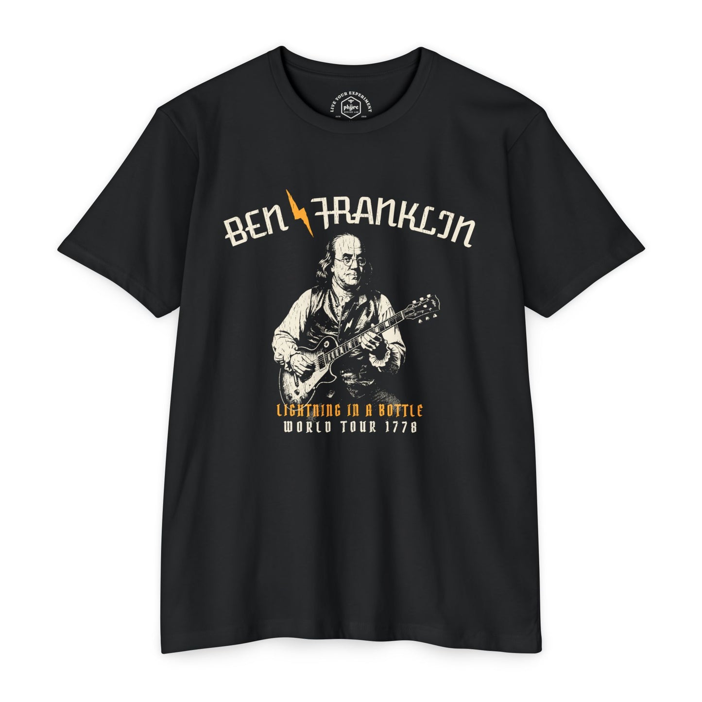 Ben Franklin Lightning Tour 1778 T-Shirt