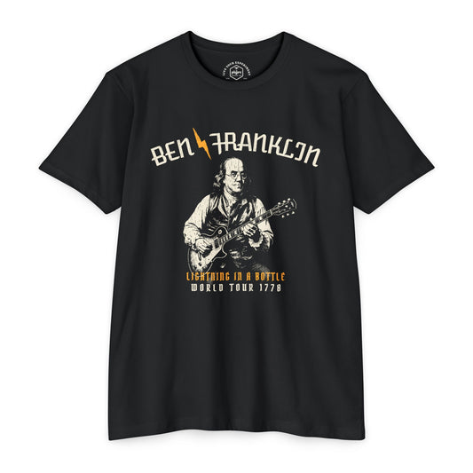 Ben Franklin Lightning Tour 1778 T-Shirt