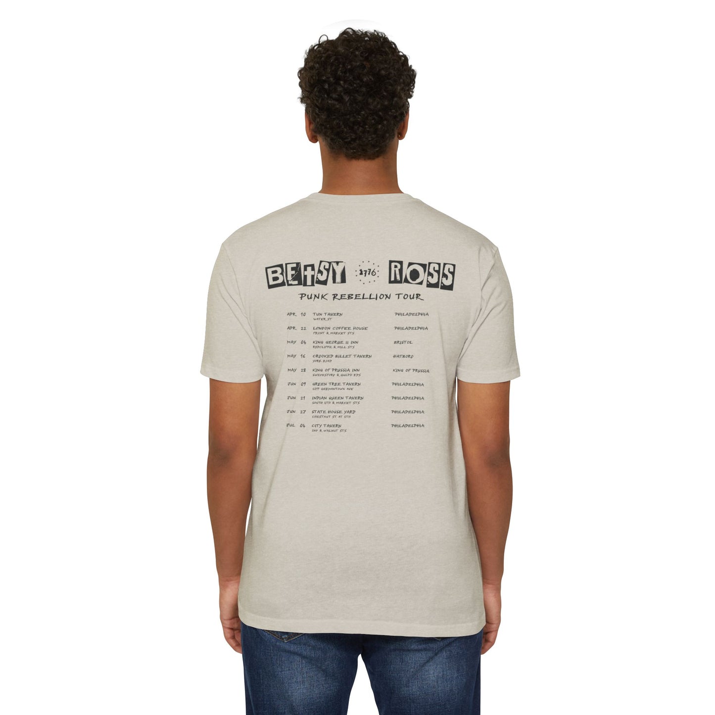Betsy Ross Punk Rebellion Tour Tee